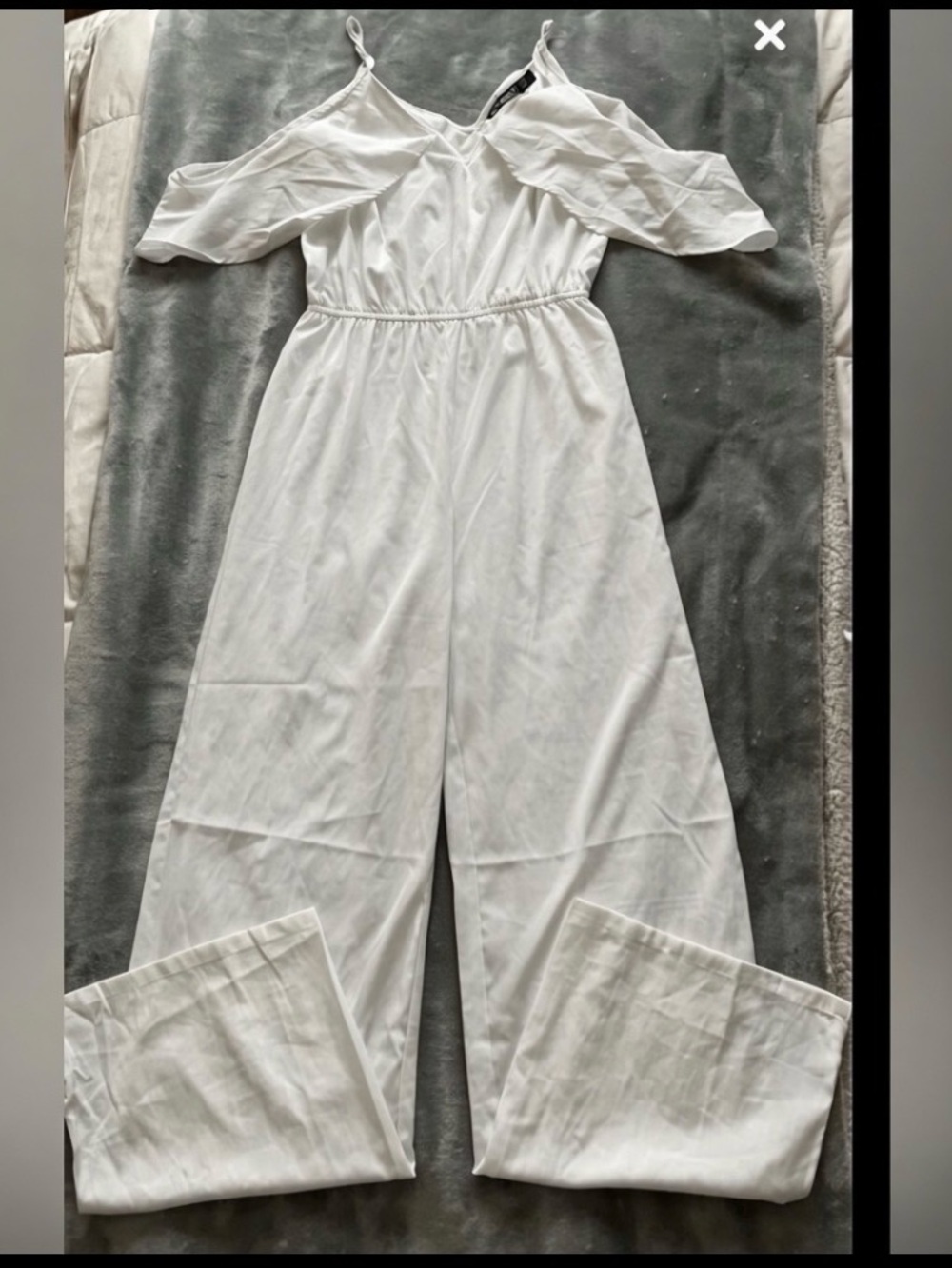 Women’s White Summer Jumpsuit